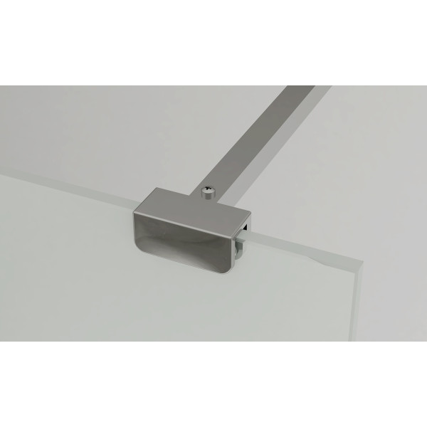 Душевое ограждение Loranto Walk-In 200x70 стекло прозрачное, профиль хром (CS-W04C-70) Душевое ограждение Loranto Walk-In 200x70 стекло прозрачное, профиль хром (CS-W04C-70)