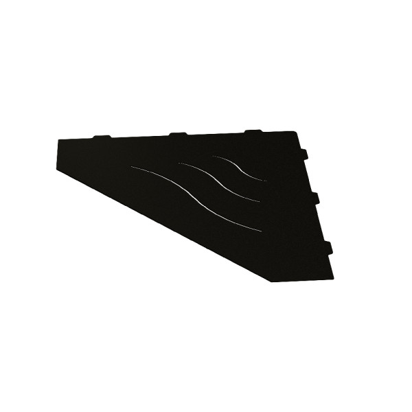 Полка в ванную комнату RGW MT-03B черная (49279903-04)