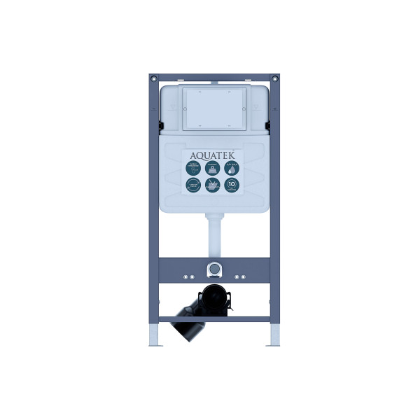 Инсталляция для подвесного унитаза Aquatek Pneumo S50 (INSP-0000001)