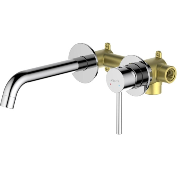 Смеситель для раковины Aquatek Европа хром (AQ1313CR) Смеситель для раковины Aquatek Европа хром (AQ1313CR)