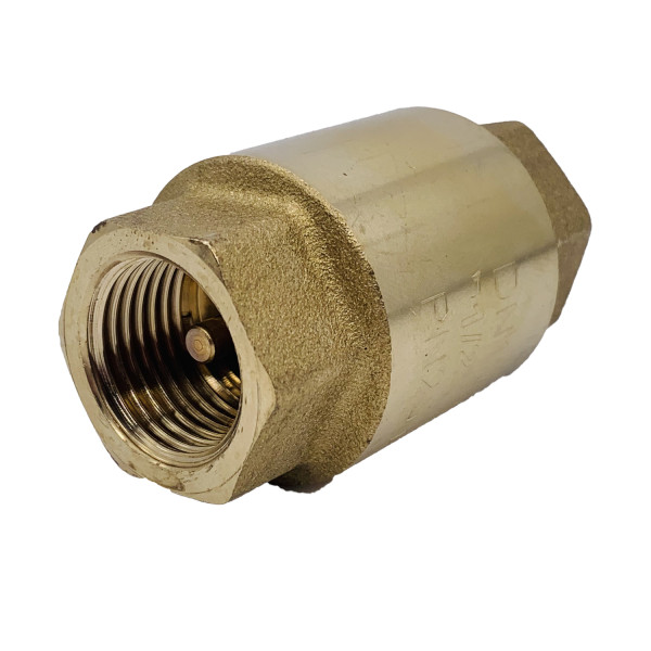 Клапан обратный вертикальный Tiemme 1/2" с латунным седлом (3500030) Клапан обратный вертикальный Tiemme 1/2" с латунным седлом (3500030)