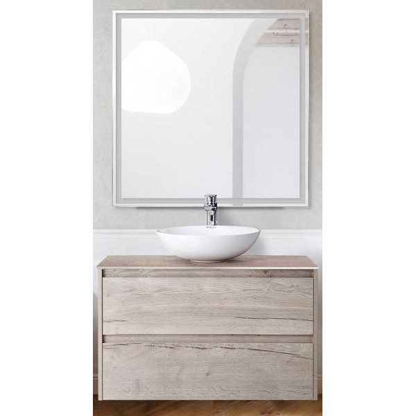 Тумба подвесная BelBagno Kraft 80 Rovere Galifax Bianco (KRAFT-800-2C-SO-RGB)