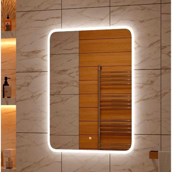 Зеркало с подсветкой Континент Glamour Led 800х1200 (ЗЛП861) Зеркало с подсветкой Континент Glamour Led 800х1200 (ЗЛП861)