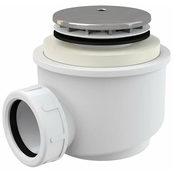 Сифон для поддона AlcaPLAST хром (A471CR-50)