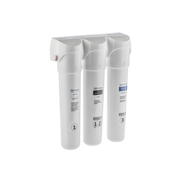 Фильтр под мойку Гейзер Смарт с краном (комплексная очистка) (11059)