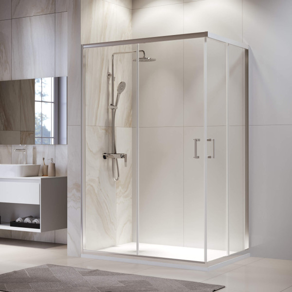 Душевой уголок RGW PA-246 700x900x1950 стекло прозрачное, профиль хром (030824679-11)