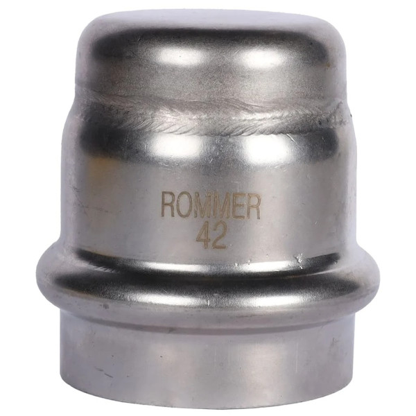 Заглушка 42 Rommer из нержавеющей стали (пресс) (RSS-0025-000042) Заглушка 42 Rommer из нержавеющей стали (пресс) (RSS-0025-000042)