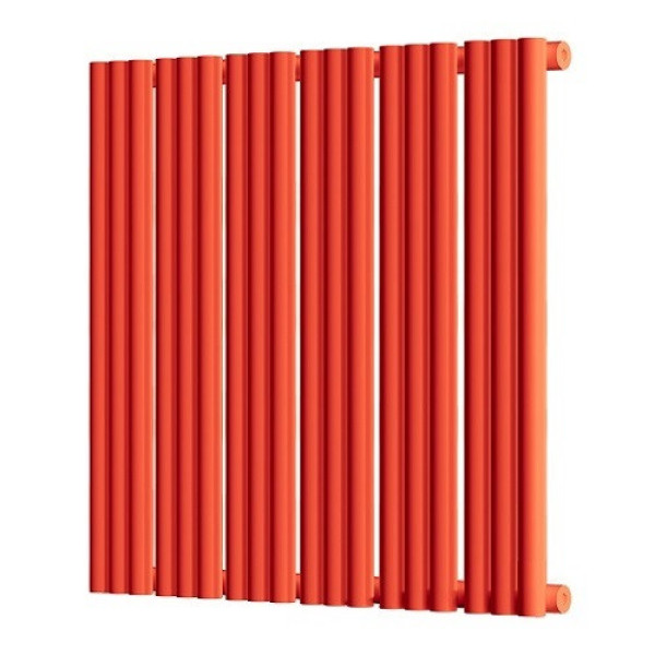 Радиатор стальной Empatiko боковое подключение, рябиновый красный (Takt S1-712-500 Scarlet Red)