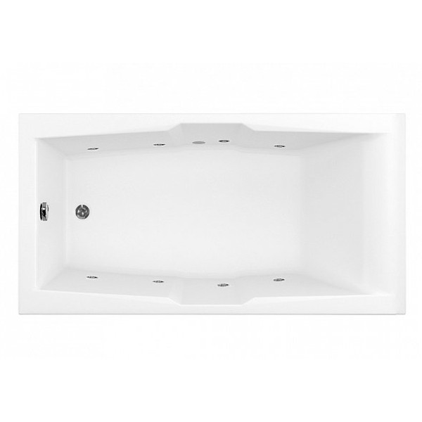 Ванна акриловая Aquanet Vega 190х100 без гидромассажа Ванна акриловая Aquanet Vega 190х100 без гидромассажа