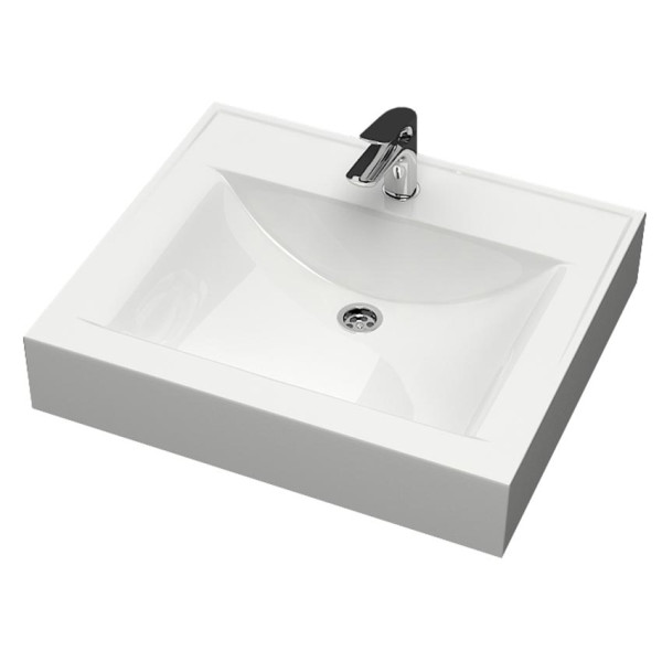 Раковина на стиральную машину Bergg Zett lab Шерри V3 48,5*58 (V003D001)