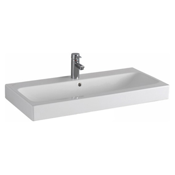 Раковина подвесная Geberit iCon 90x48,5 белая (124090000) Раковина подвесная Geberit iCon 90x48,5 белая (124090000)