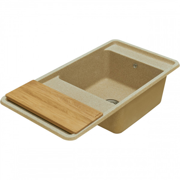 Мойка для кухни врезная Aquaton Беллис 510x970x250 песочный (1.A725.1.32B.S22.0) Мойка для кухни врезная Aquaton Беллис 510x970x250 песочный (1.A725.1.32B.S22.0)