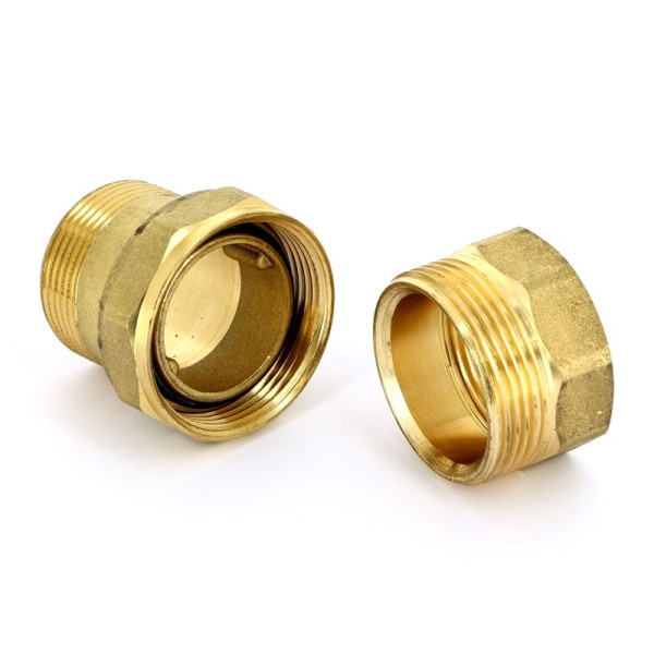 Сгон прямой 3/4" ВН с прокладкой O-RING Uni-Fitt IT (латунь) 650G3000