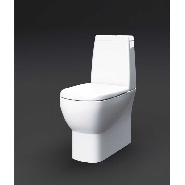 Унитаз-компакт Sanita Luxe Infinity с сиденьем c микролифт Унитаз-компакт Sanita Luxe Infinity с сиденьем c микролифт