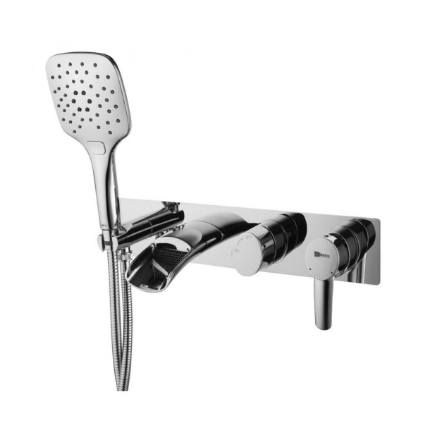 Смеситель для ванны и душа Lemark Atlantiss с внутренней частью (LM3224C) Смеситель для ванны и душа Lemark Atlantiss с внутренней частью (LM3224C)