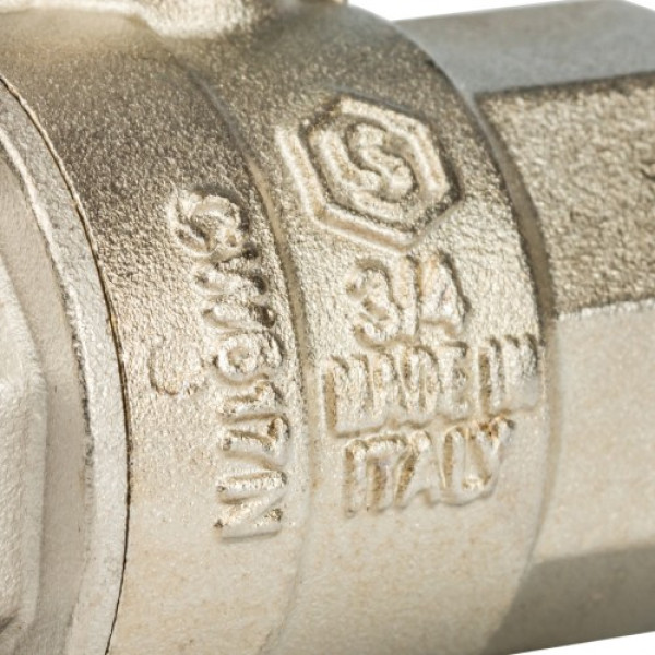Кран 3/4" ВН шаровый Stout (черная ручка, полнопроходной) SVB-0003-000020 Кран 3/4" ВН шаровый Stout (черная ручка, полнопроходной) SVB-0003-000020