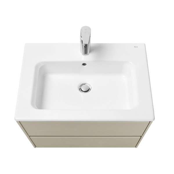 Тумба подвесная Roca Ona 585x450x565 бежево-серый матовый (A857613510)
