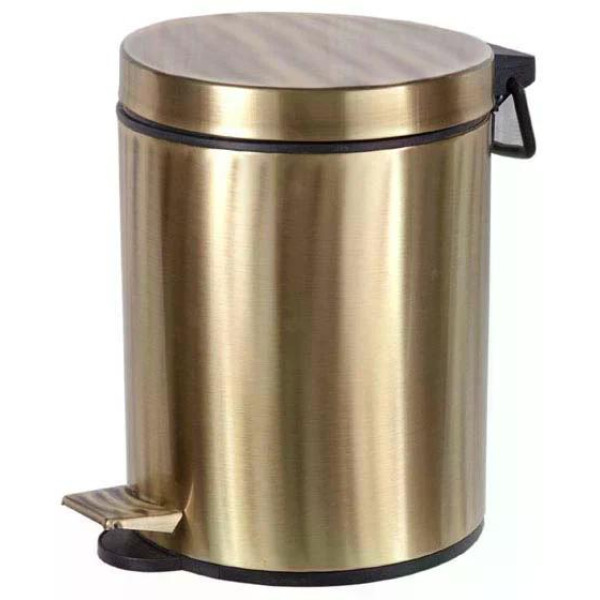 Ведро для мусора Boheme Medici 28x25x25 бронза (10630)