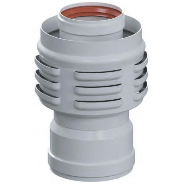 Адаптер-переход конденсационный Okseler с D60 на 80 (с забором воздуха из помещения) (oks01474)