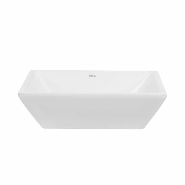 Раковина накладная Abber Rechteck белая (AC2214)