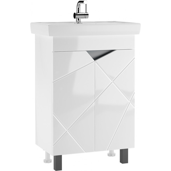 Тумба напольная Томь 60 Vector без ящика Домино (DV6602T)