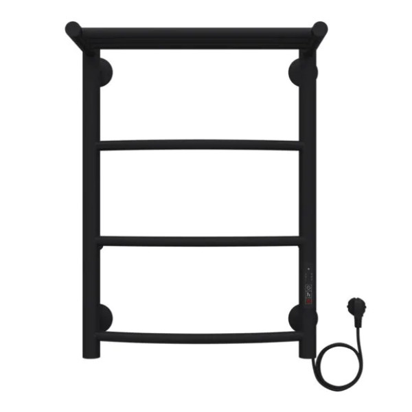 Полотенцесушитель электрический Azario Verona 400x600 черный Полотенцесушитель электрический Azario Verona 400x600 черный