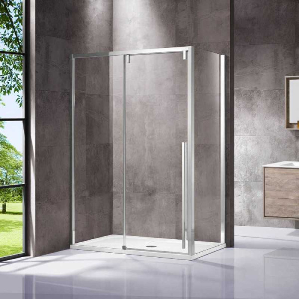 Душевой уголок Vincea Lugano VSR-1L-1 1500х1000х1950 стекло прозрачное, профиль хром (VSR-1L1015CL-1) Душевой уголок Vincea Lugano VSR-1L-1 1500х1000х1950 стекло прозрачное, профиль хром (VSR-1L1015CL-1)