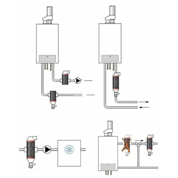 Сепаратор воздуха и грязи TIM Clean Smart 1" TIM (S-AD-0204) Сепаратор воздуха и грязи TIM Clean Smart 1" TIM (S-AD-0204)