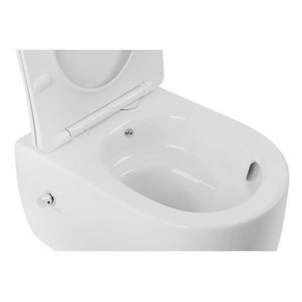 Унитаз-биде Abber Bequem 360x495x360 белый (AC1104TNS)