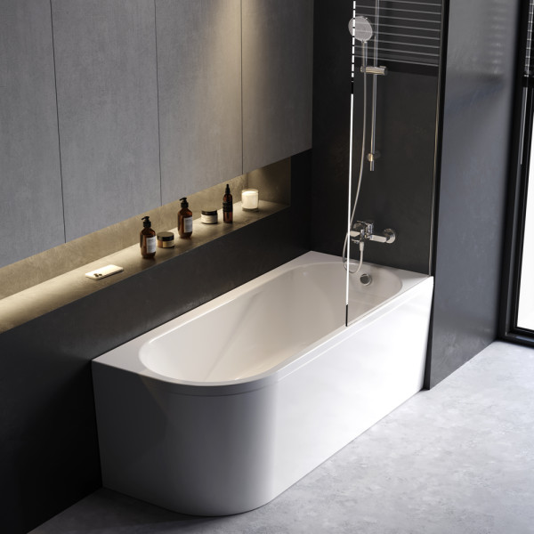 Ванна акриловая AM.PM угловая X-joy 170x70 правосторонняя белая (W94A-170R70W-A)