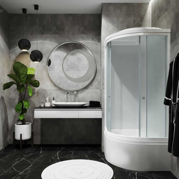 Душевая кабина Triton Лайт Б 90х90 стекло градиент ДН4