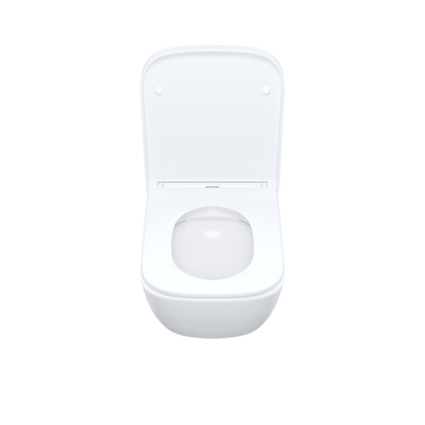 Унитаз подвесной Iddis Torr безободковый с сиденьем soft-close белый (TORRDSEi25)