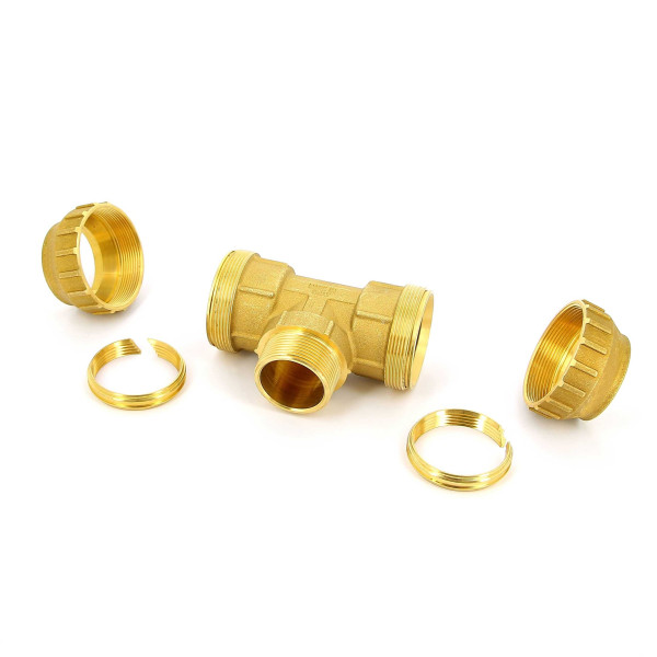 Тройник "Tiemme" 50*11/2"Н*50 (для п/э трубы) (3400086)