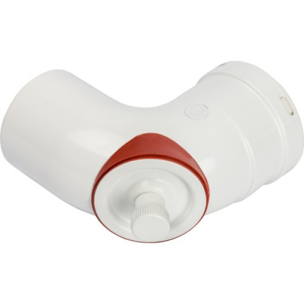 Элемент дымохода отвод 90° DN 80 с инспекционным патрубком SCA-0080-010090 Элемент дымохода отвод 90° DN 80 с инспекционным патрубком SCA-0080-010090
