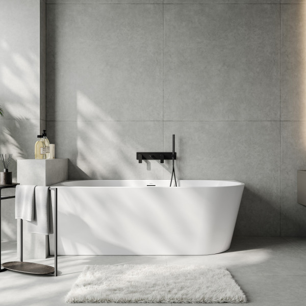 Ванна акриловая Abber 180x80x58 белая (AB9502-1.8 L) Ванна акриловая Abber 180x80x58 белая (AB9502-1.8 L)