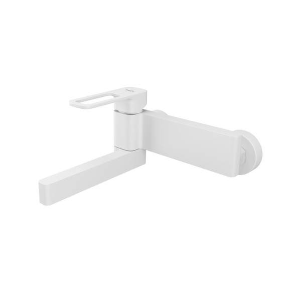 Смеситель для ванны и душа Iddis Slide белый (SLIWT00i02WA)