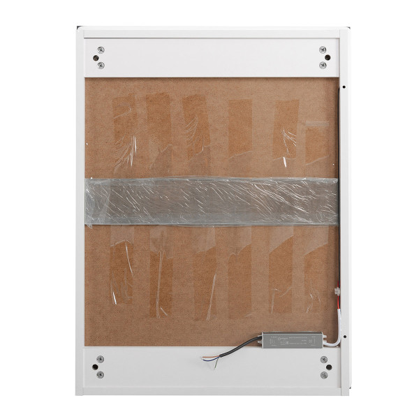 Зеркальный шкаф BelBagno 600x800x150 с одной распашной дверью с двумя стеклянными полками со встроенной подсветкой и сенсорным выключателем (SPC-GRT-6 Зеркальный шкаф BelBagno 600x800x150 с одной распашной дверью с двумя стеклянными полками со встроенной подсветкой и сенсорным выключателем (SPC-GRT-6