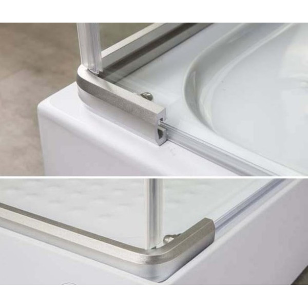 Душевой уголок Alex Baitler 100х100 стекло прозрачное (AB 214-100) Душевой уголок Alex Baitler 100х100 стекло прозрачное (AB 214-100)