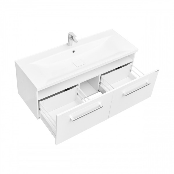 Тумба подвесная Aquaton Мадрид 1197x441x400 белый (1.A170.3.01M.A01.0)