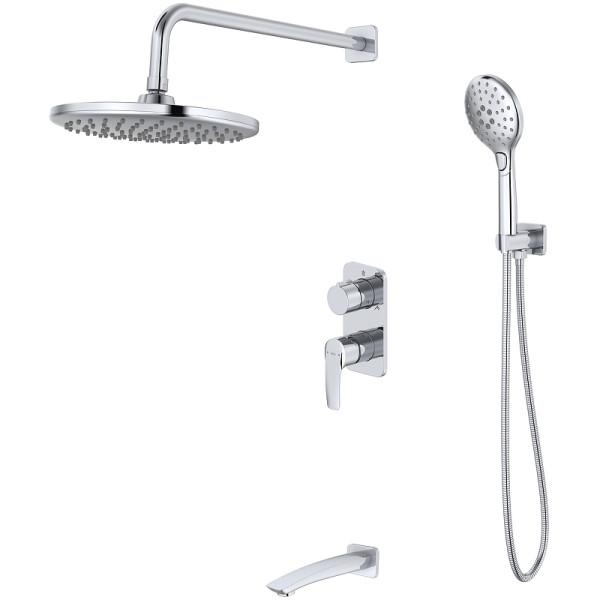 Душевая система Iddis Ray встраиваемая, хром (RAYSB03i68)