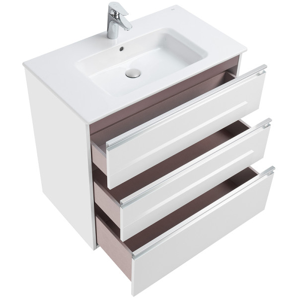 Тумбы напольные Roca The Gap 78,5x45,3x74,1 белый глянцевый (857406806)