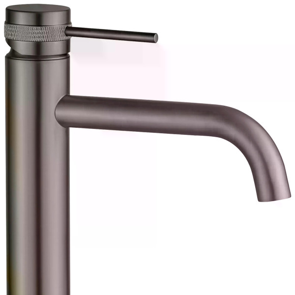 Смеситель для раковины Rea Grip оружейная сталь (REA-B8779) Смеситель для раковины Rea Grip оружейная сталь (REA-B8779)