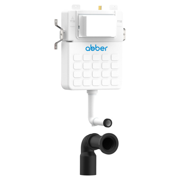 Бачок смывной скрытого монтажа Abber для приставного унитаза (AC0104)