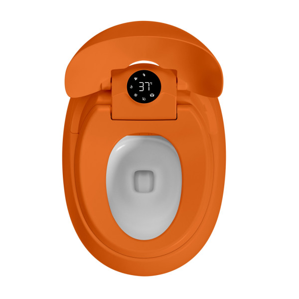 Унитаз-биде электронный Abber Bequem оранжевый (AC1131SOR)