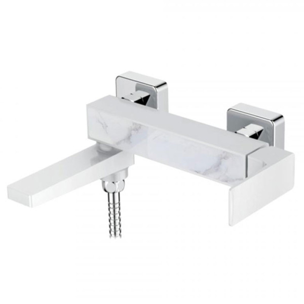 Смеситель для ванны и душа Ledeme белый (L3173W) Смеситель для ванны и душа Ledeme белый (L3173W)