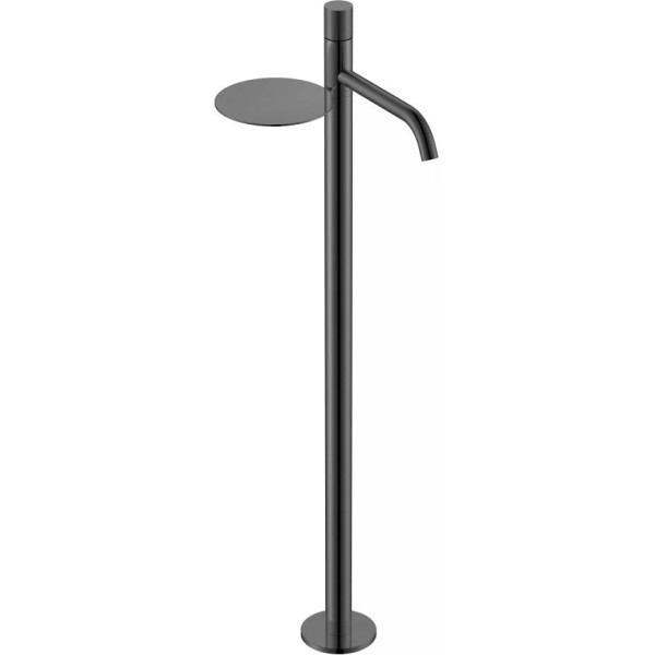 Смеситель напольный Boheme Stick Графит (120-SGM.2)