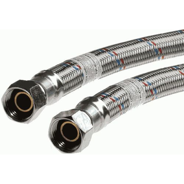 Подводка гибкая для воды 500 мм. ВВ 1" Гигант (нержавеющая сталь) ТР-Сантехника (021.00-50) Подводка гибкая для воды 500 мм. ВВ 1" Гигант (нержавеющая сталь) ТР-Сантехника (021.00-50)