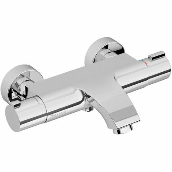 Смеситель для ванны и душа Ravak с термостатом TE 082.00/150 хром (X070046)