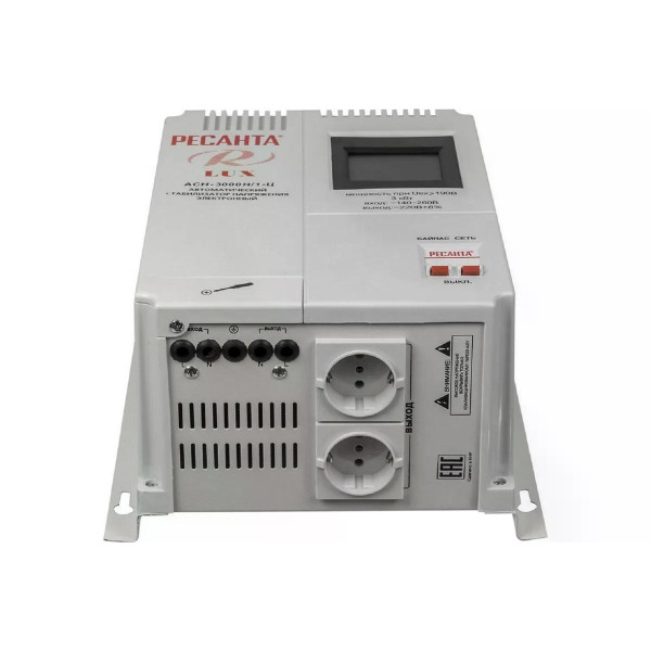 Стабилизатор напряжения Ресанта LUX АСН-3000Н/1-Ц (63/6/21)