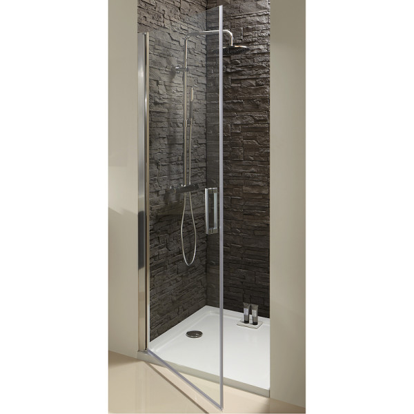 Душевая дверь Jacob Delafon Contra 100x200 стекло прозрачное, профиль хром (E22T100-GA)